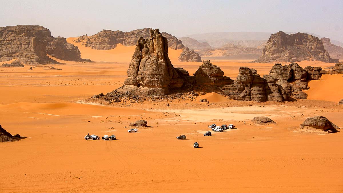 Eine Tour durch die Wüste Algeriens (Foto: Pixabay)
