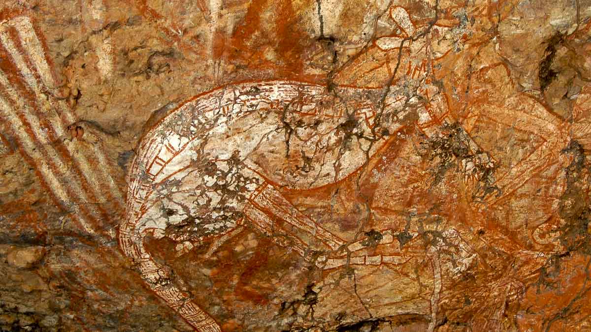 Wandmalerei der Aborigines (Foto: Pixabay)