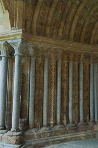 St. Proko-Basilika in Trebic (Weltkulturerbe der UNESCO) - Paradiestor