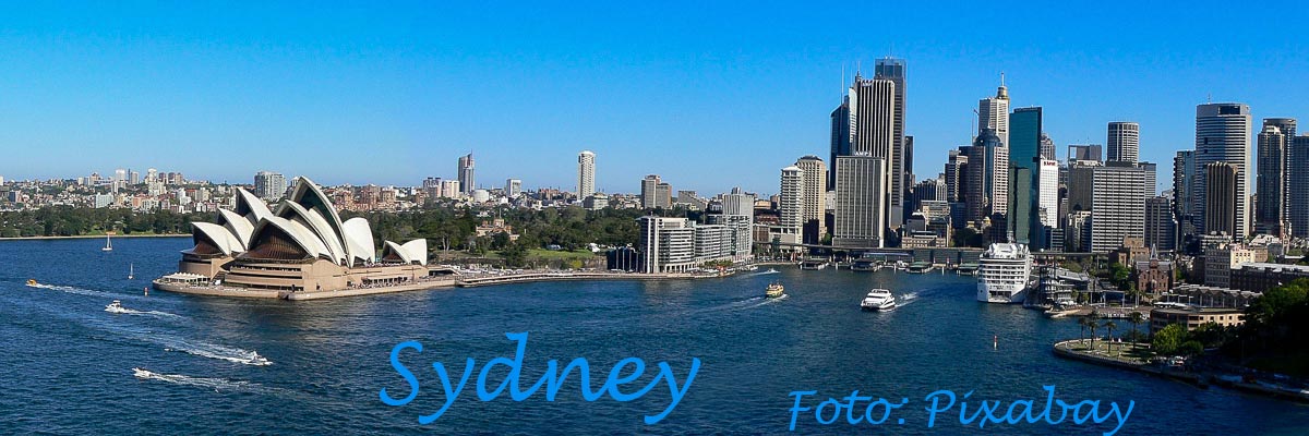 Australien, Sydney, Foto: Pixabay