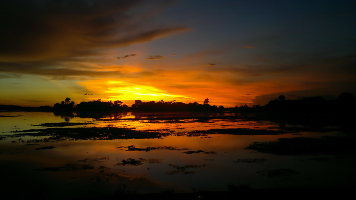 Sonnenuntergang in Bangladesh (Foto: Pixabay)