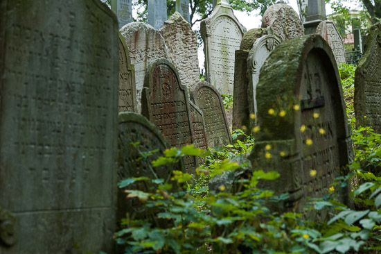 Jüdischer Friedhof in Trebic (Weltkulturerbe der UNESCO)