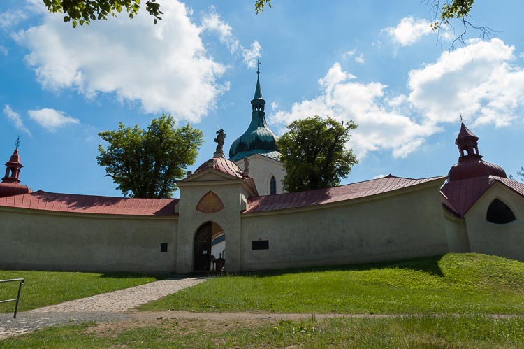 Wallfahrtskirche Hl. Johannes Nepomuk von Zelena Hora (Weltkulturerbe)